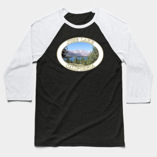 June Lake and Eastern Sierra Nevada Mountains in June Lake, California Baseball T-Shirt